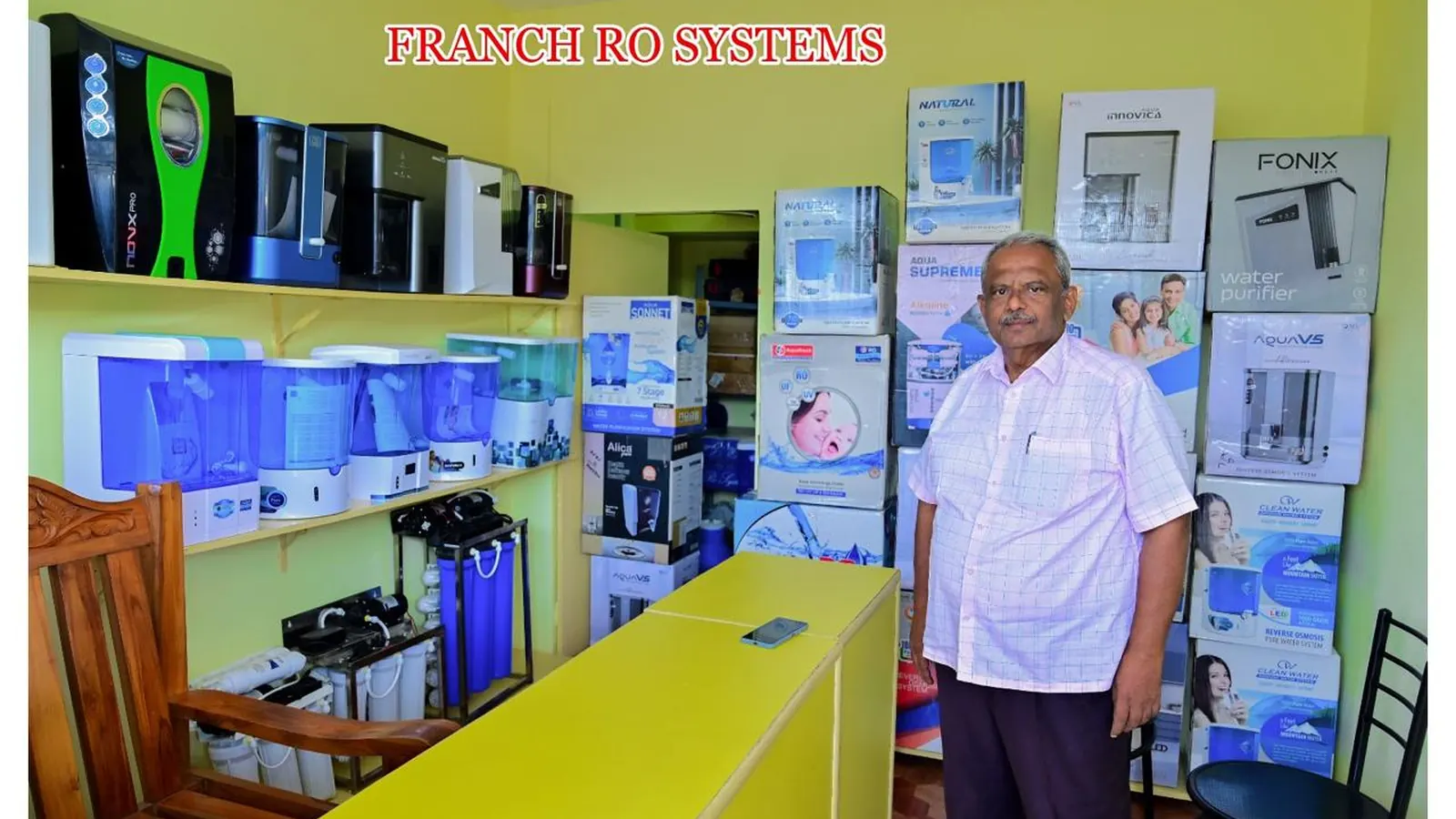 About Franch RO Systems showroom