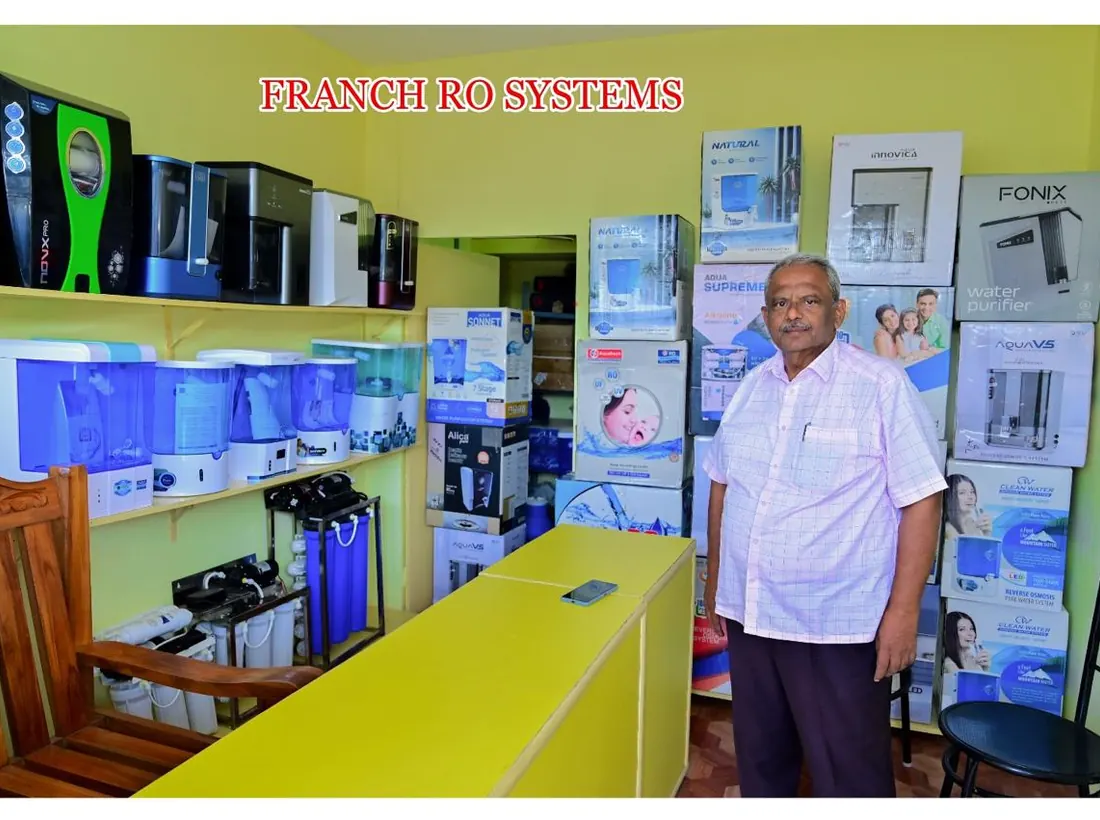 Franch RO Systems showroom and owner in Tirupattur